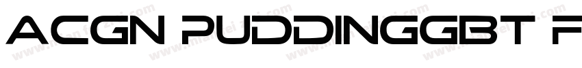 ACGN PuddingGBT Flash字体转换